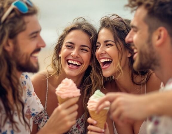 31 Creative Ice Cream Captions for Your Sweet Tooth Moments